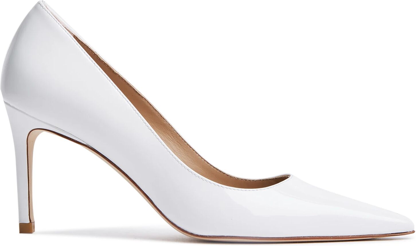 Stuart Weitzman Stuart 85 Pump - Donna Décolleté E Slingback Bianco 38.5