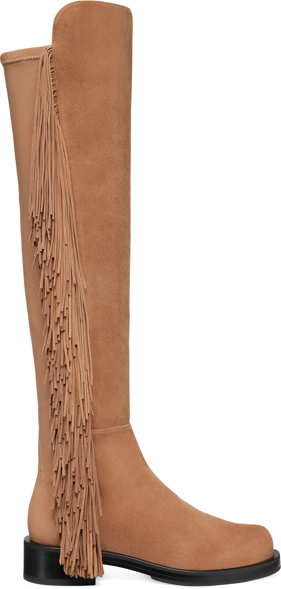 Stuart Weitzman 5050 Bold Fringe Boot - Donna Stivali E Stivaletti Camel 37.5