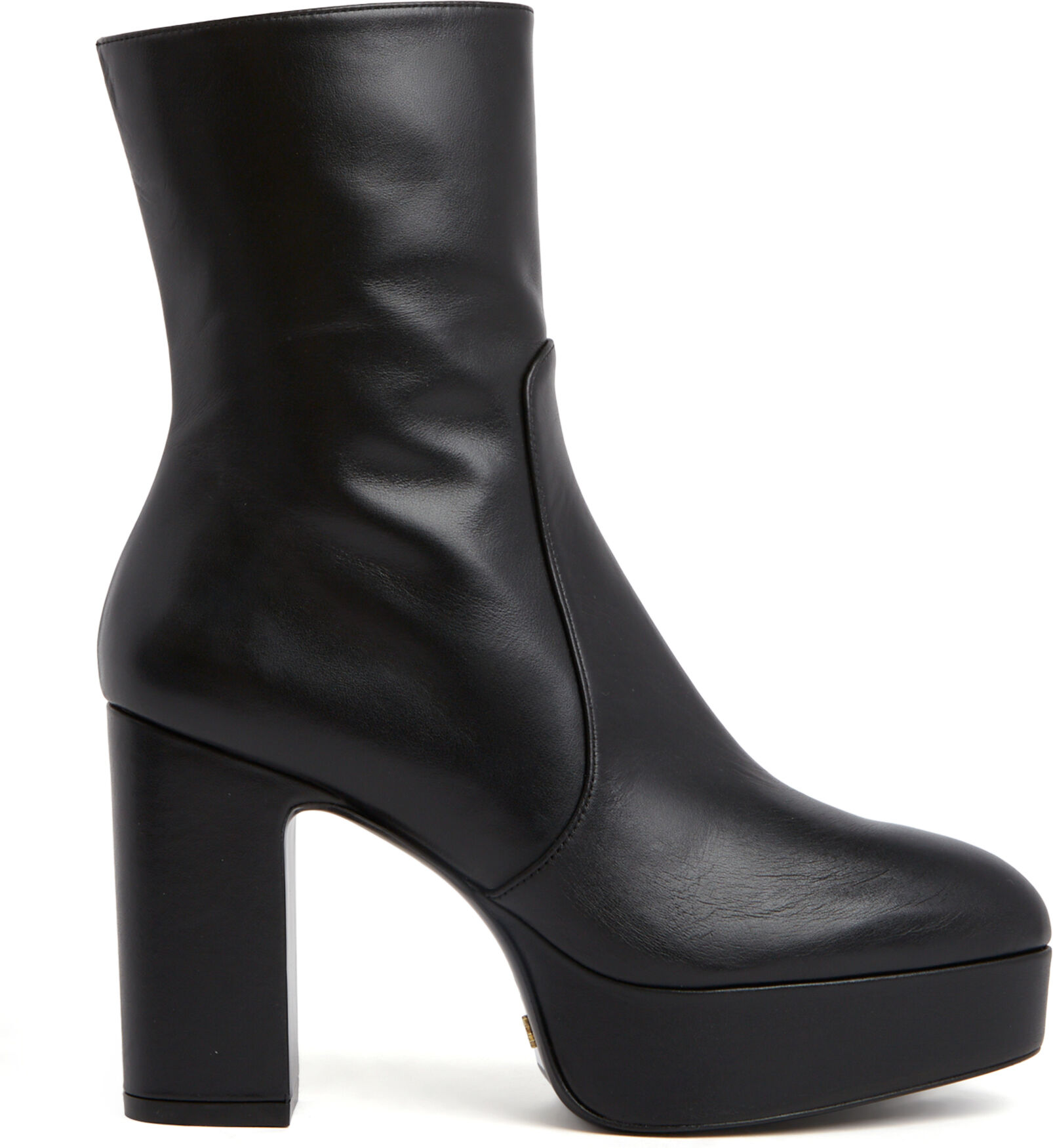 Stuart Weitzman Lala Platform Zip Bootie - Donna  Black 40.5