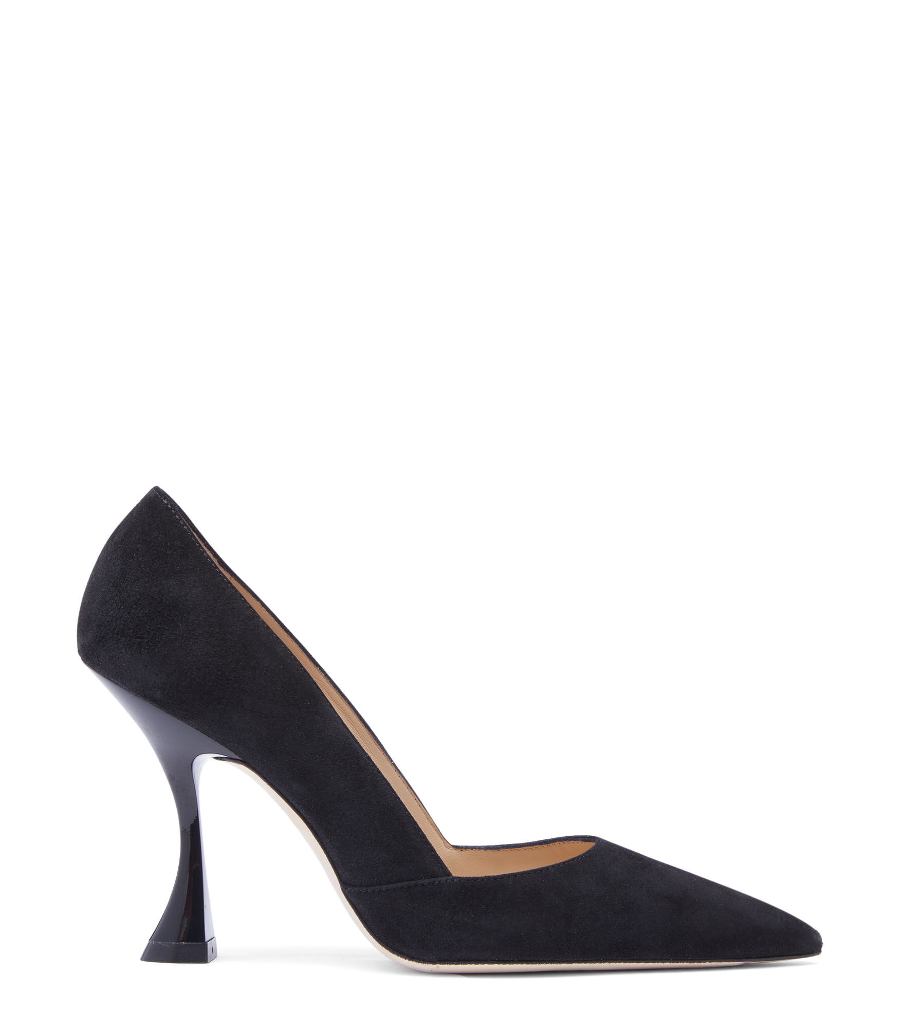 Stuart Weitzman Xcurve 100 Pump - Donna Décolleté E Slingback Nero 38.5