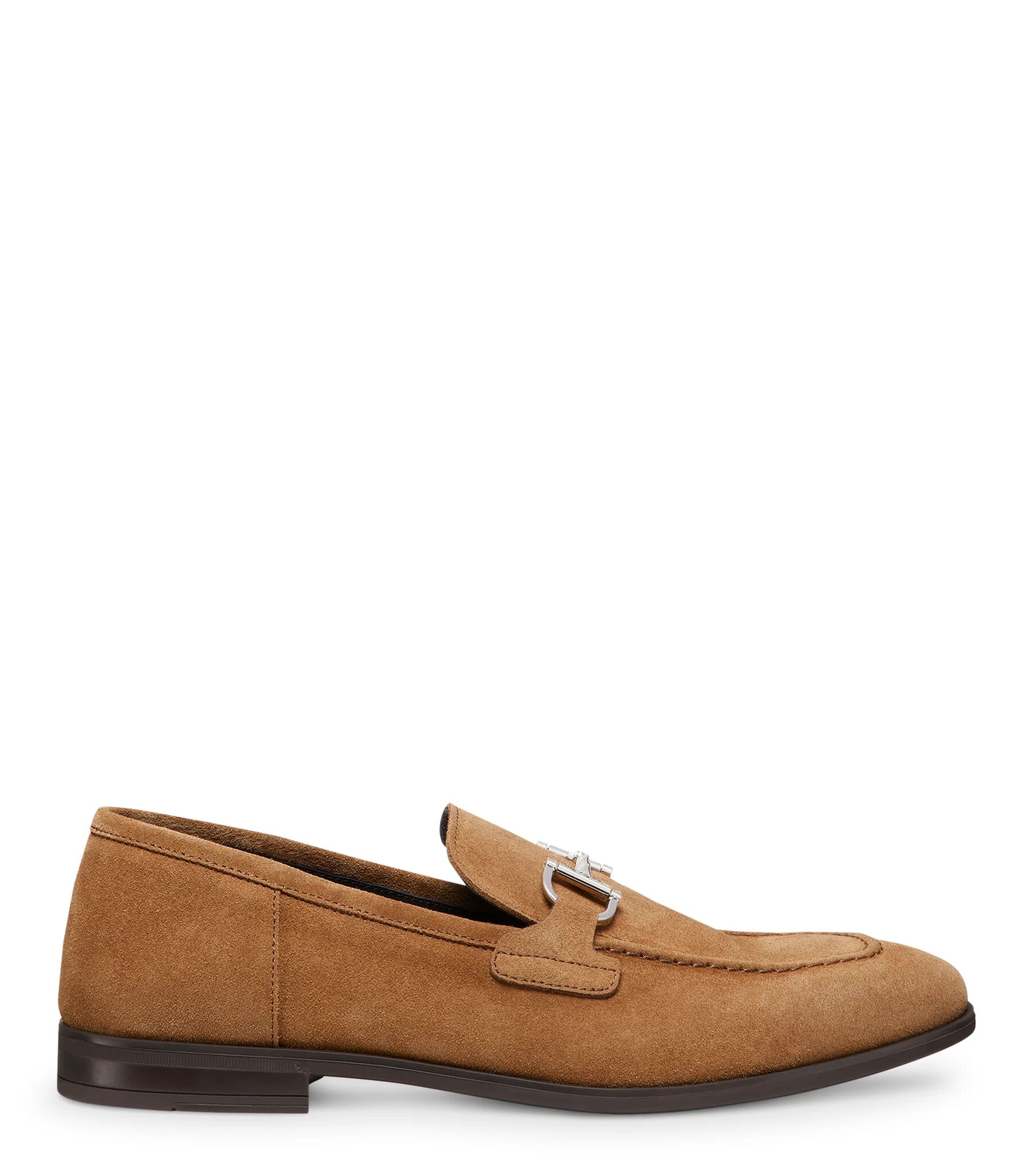 Stuart Weitzman Simon Twistbit Loafer - Uomo Mocassini Camel 40.5