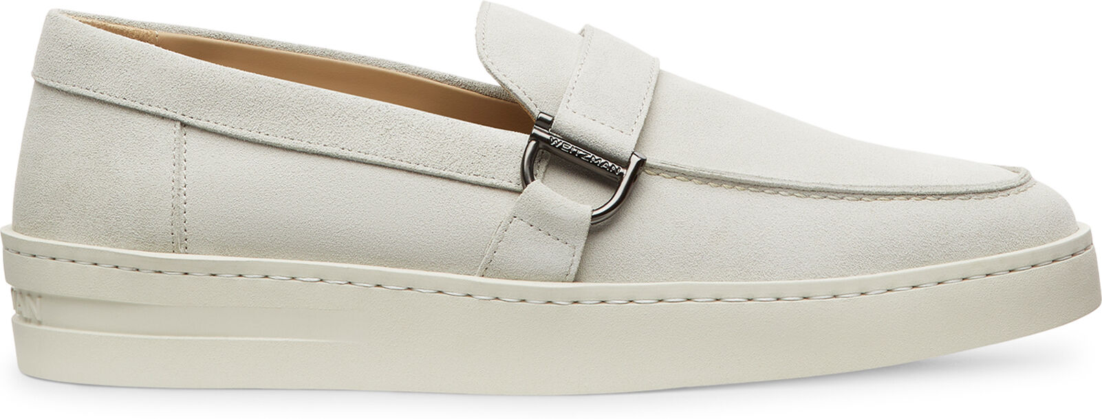 Stuart Weitzman Hamptons Buckle Loafer - Uomo Mocassini Ice 42