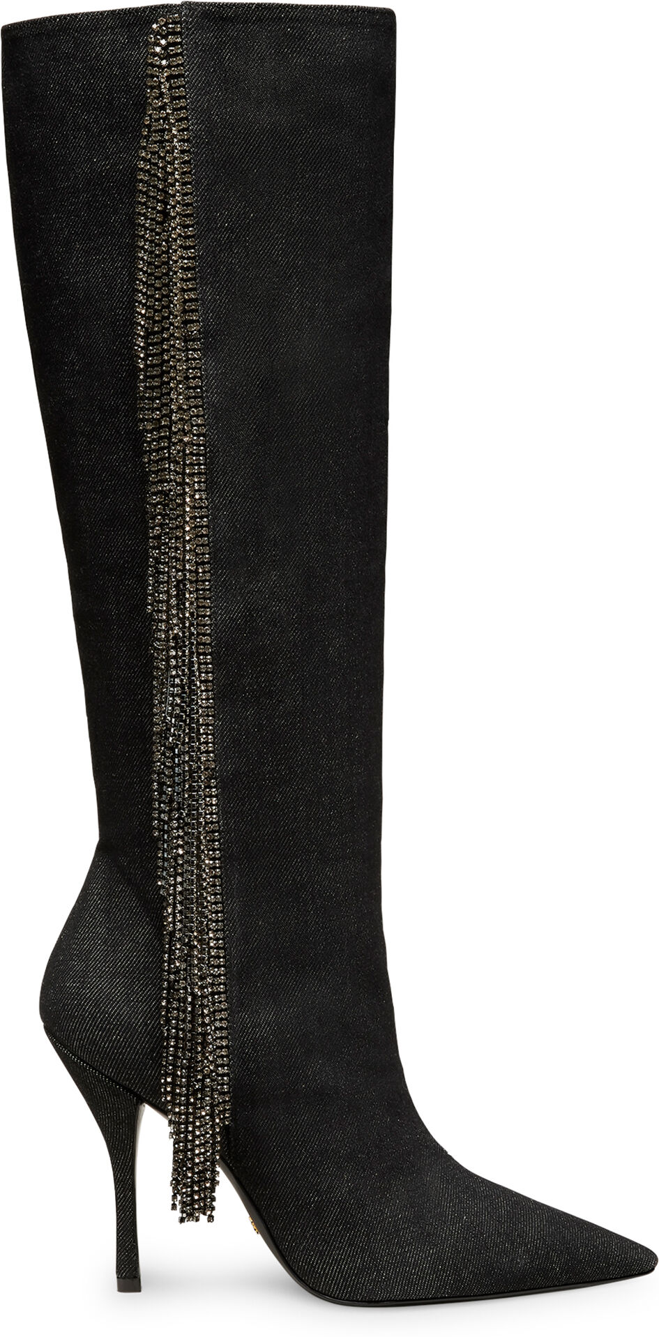 Stuart Weitzman Crystal Fringe Boot - Donna Stivali E Stivaletti Black 37