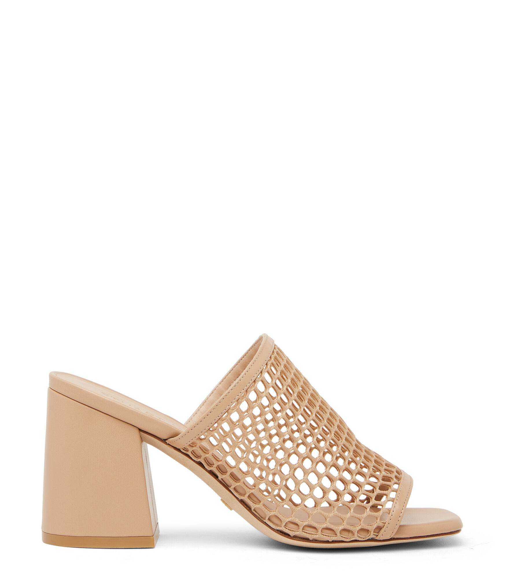 Stuart Weitzman Cayman 85 Block Slide - Donna  Naturale 40