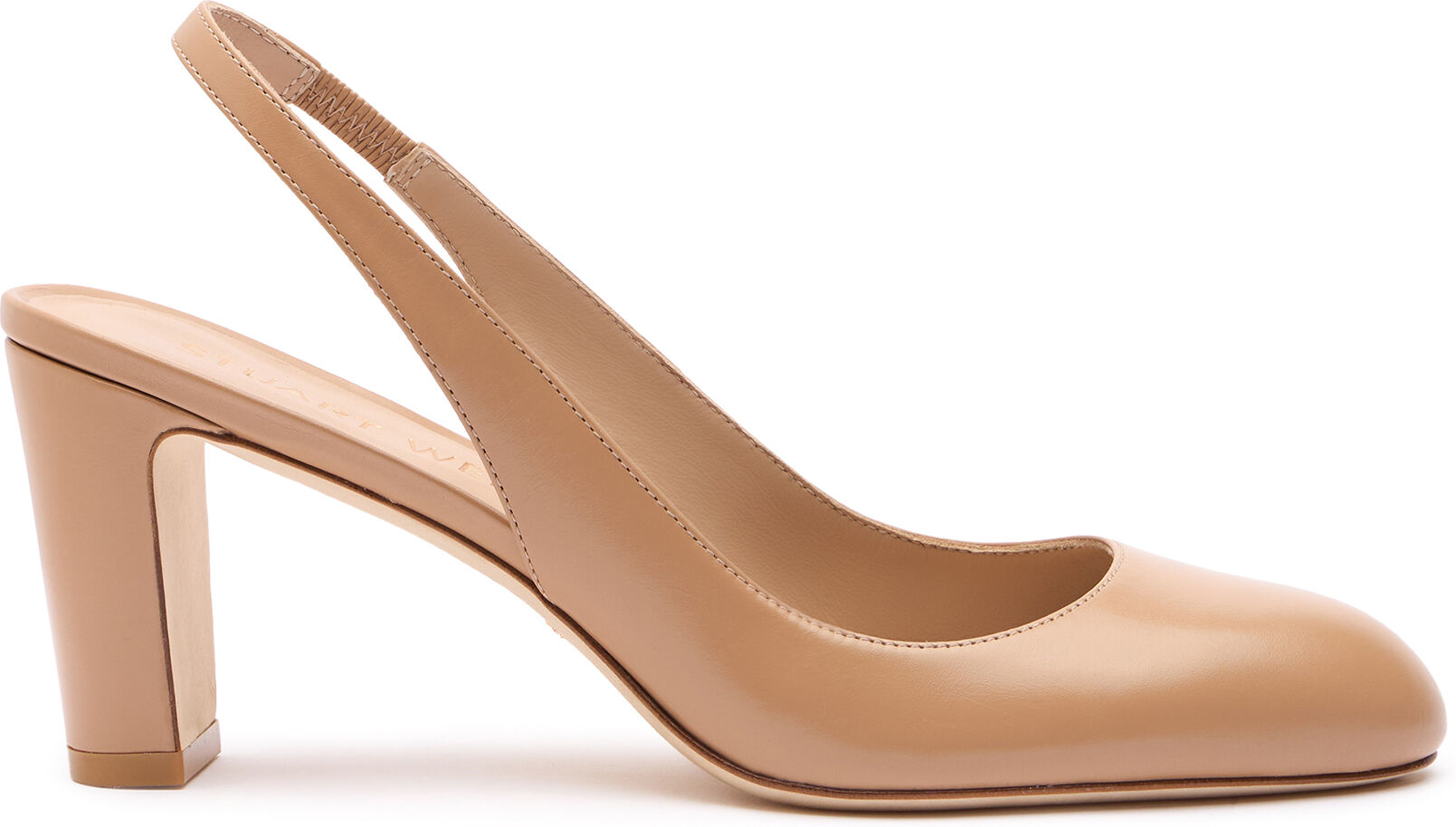 Stuart Weitzman Vida 75 Slingback - Donna Décolleté E Slingback Adobe 40.5