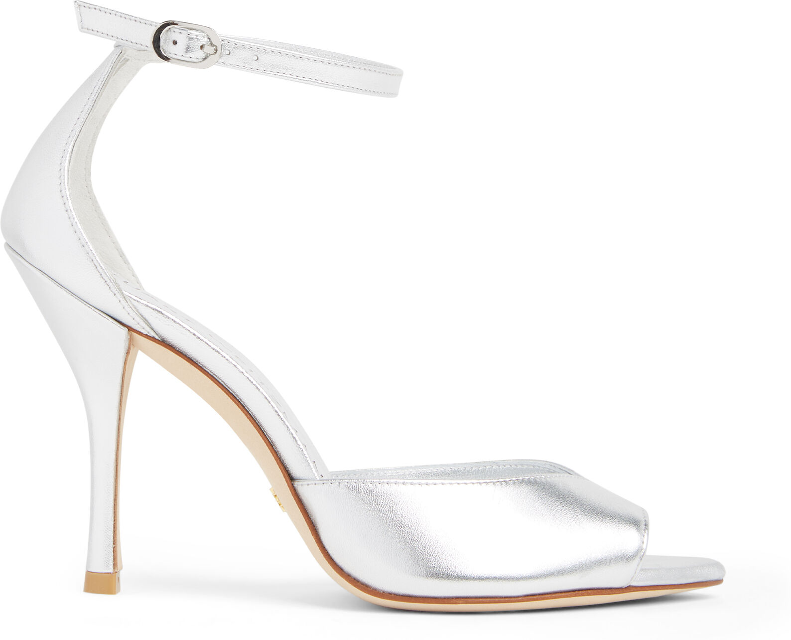 Stuart Weitzman Nudist Point 100 Sandal - Donna  Bianco 39.5