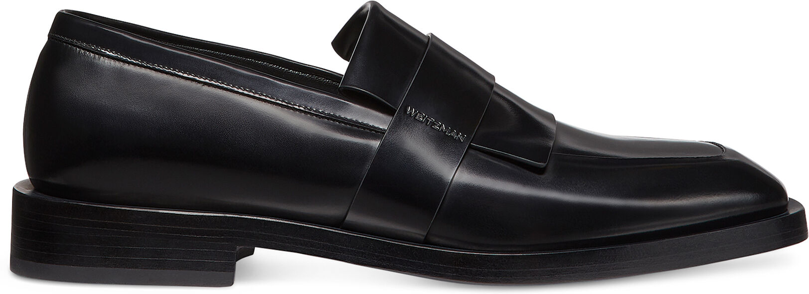 Stuart Weitzman Royce Kiltie Loafer - Uomo Mocassini Black 42