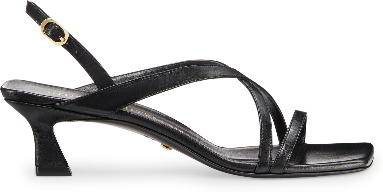 Stuart Weitzman Oasis 50 Slingback Sandal - Donna Sandali Black 39