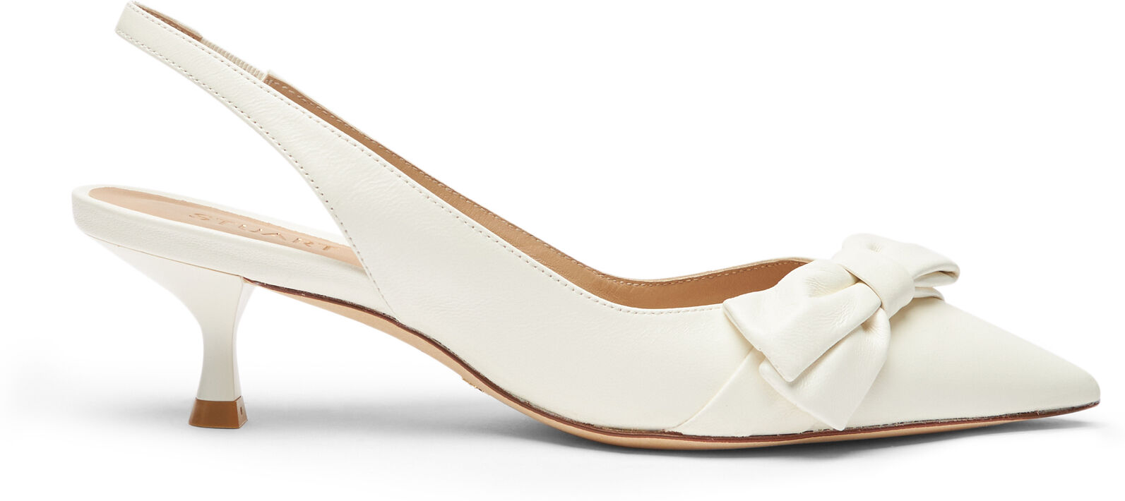 Stuart Weitzman Sofia 50 Slingback - Donna Décolleté E Slingback Cream 39.5