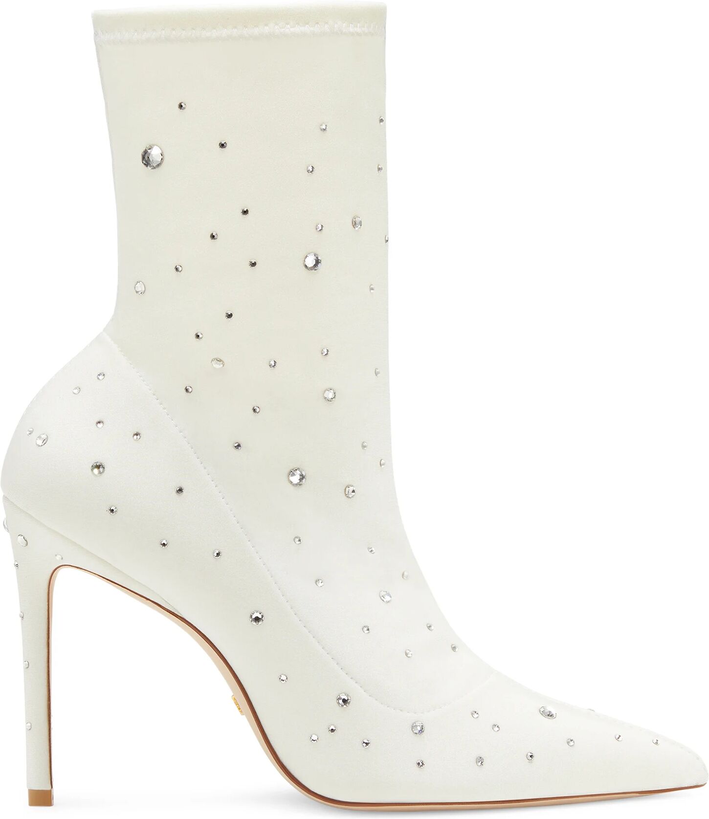 Stuart Weitzman Stuart Cosmic 100 Bootie - Donna  Bianco 38.5