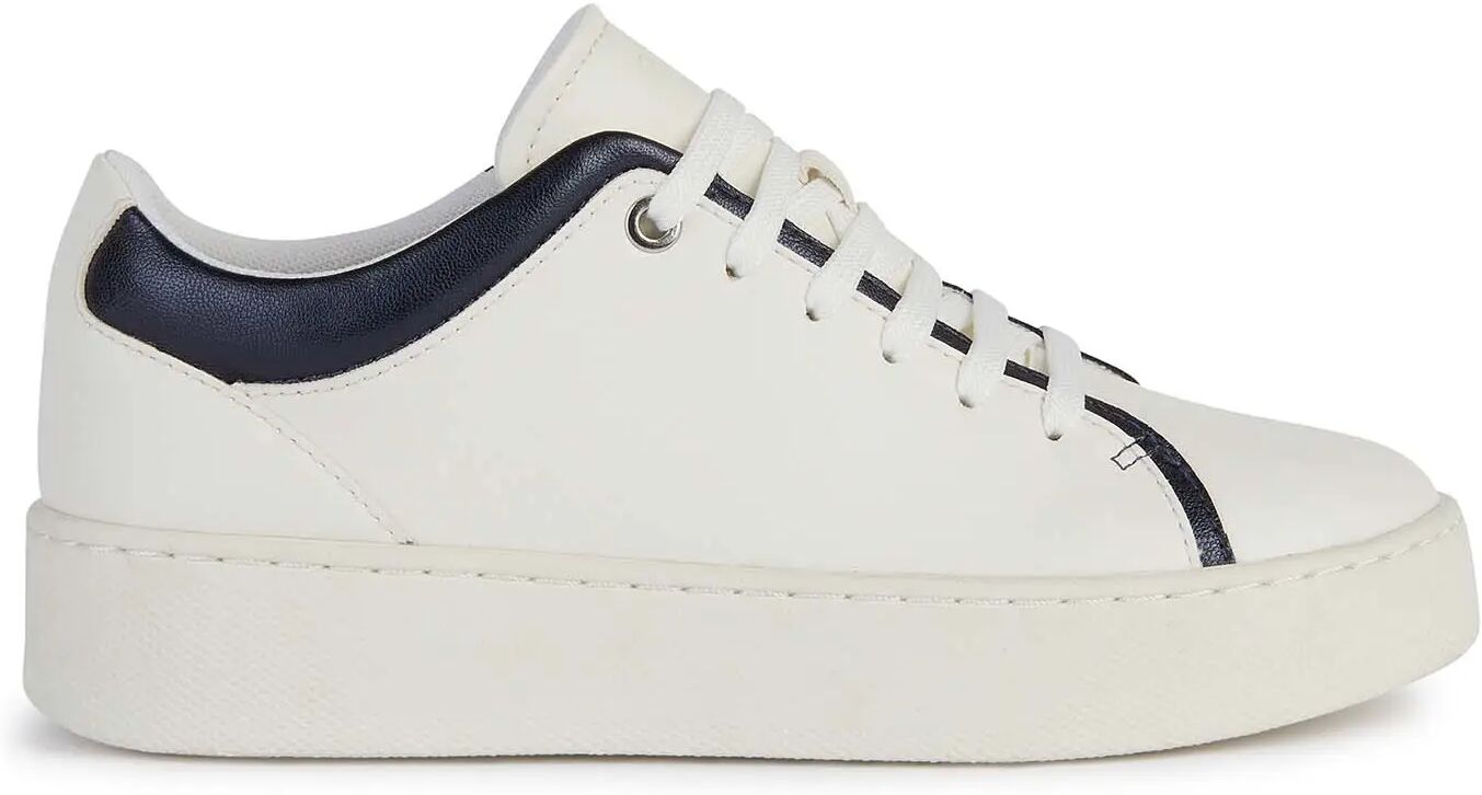 Geox Sneakers Bianche Donna BIANCO/BLU 35