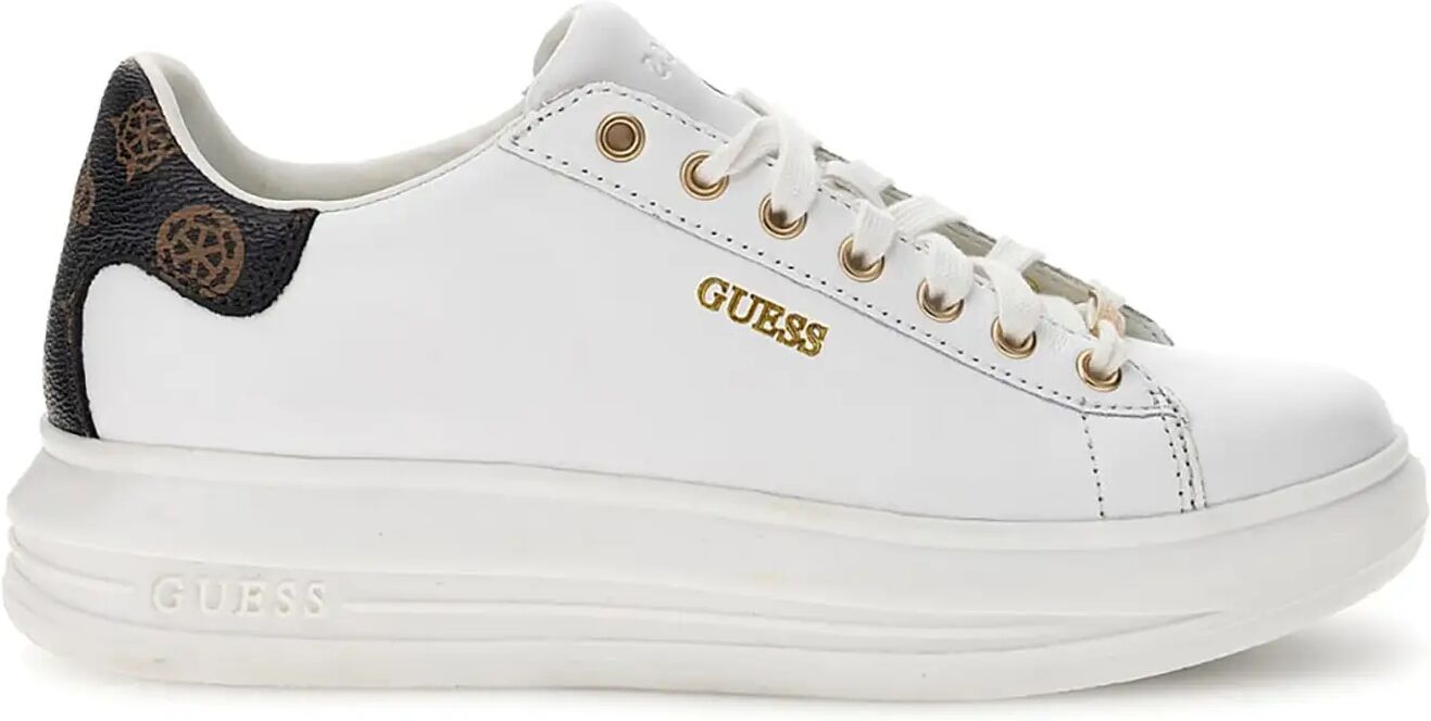 Guess Sneakers Bianche Donna BIANCO/MARRONE 35