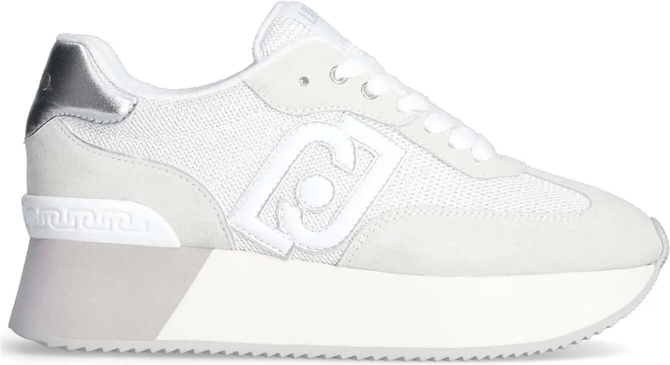 Liujo Sneakers Bianche Donna BIANCO/ARGENTO 35