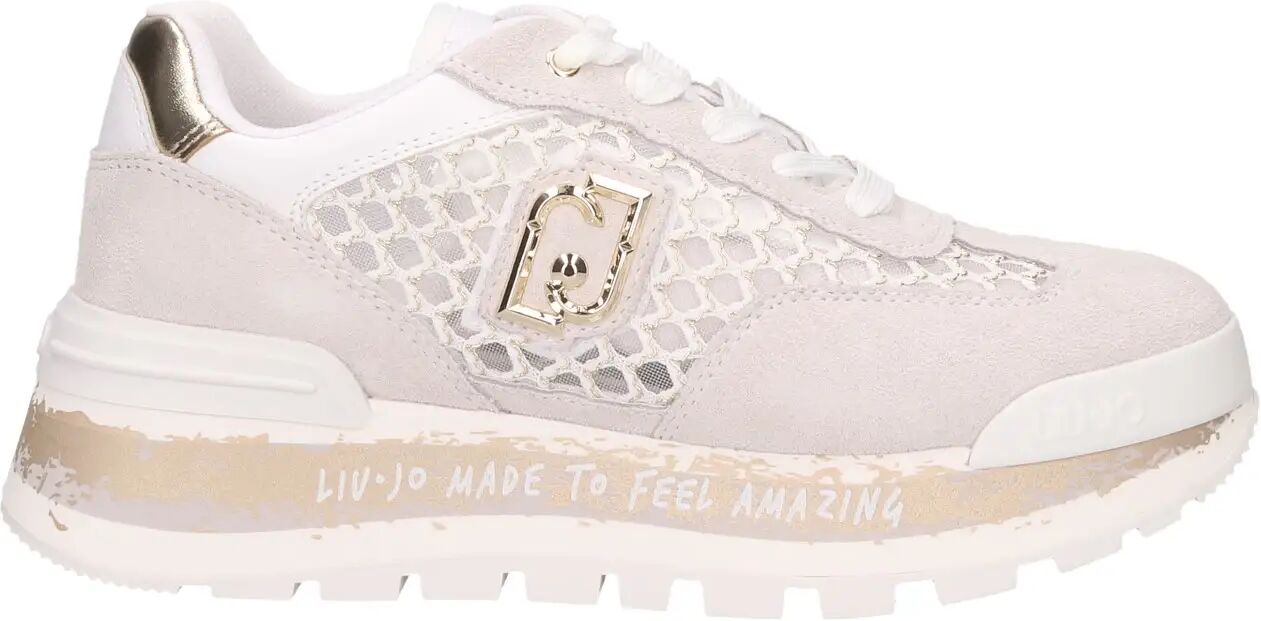 Liujo Sneakers Bianche Donna BIANCO/ORO 35