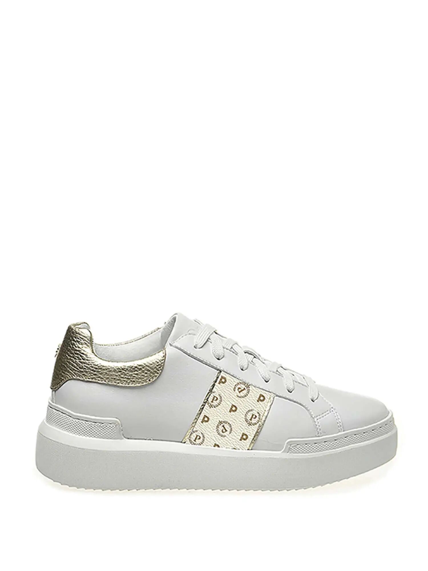 Pollini Sneakers Donna Colore Avorio/platino AVORIO/PLATINO 37