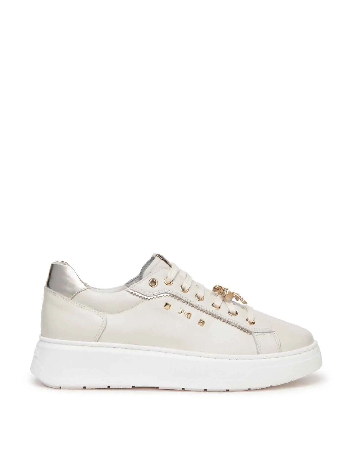 Nero Giardini Sneakers Bianche Donna BIANCO SPORCO 35