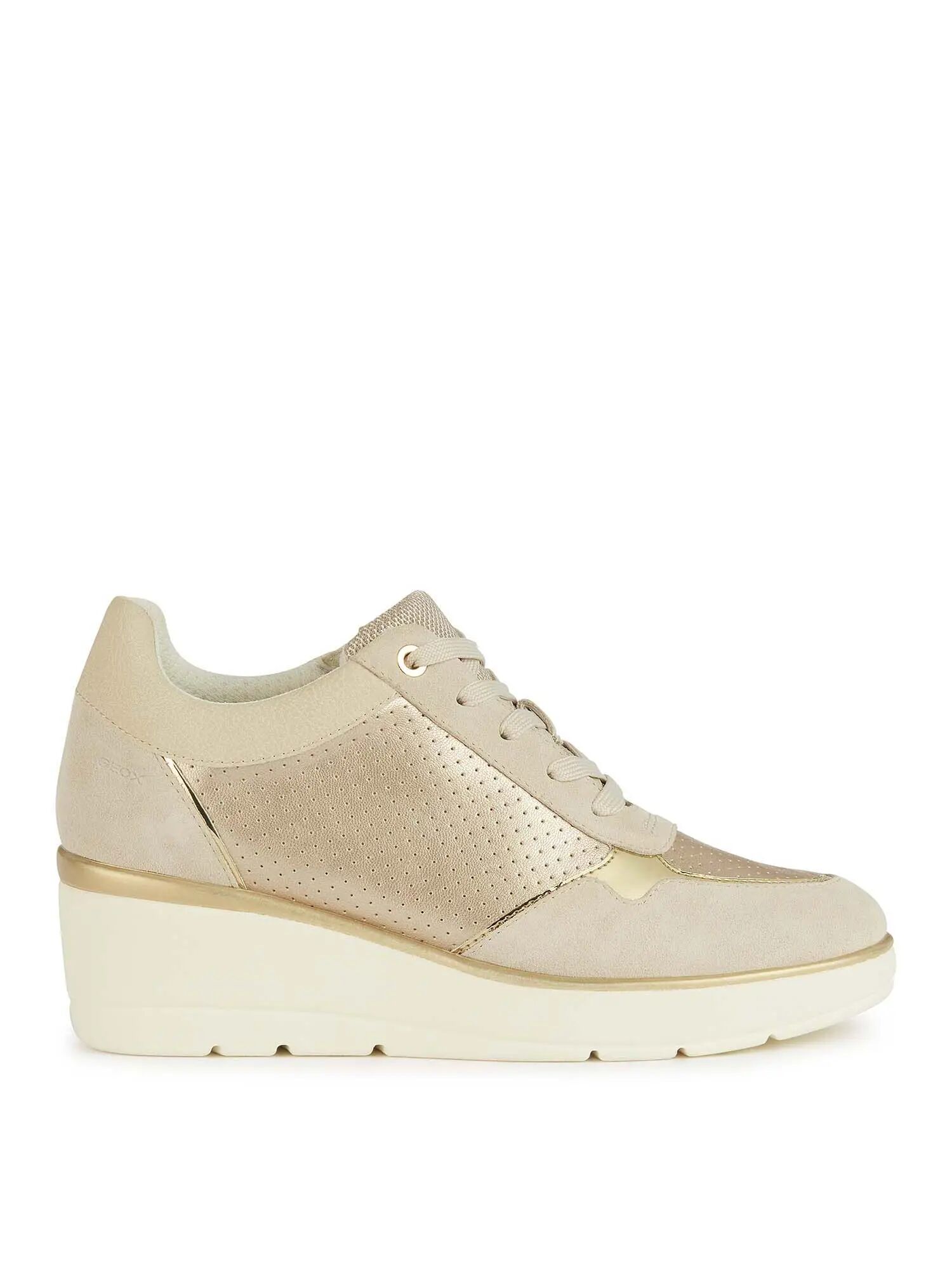 Geox Sneakers Donna Colore Beige BEIGE 35