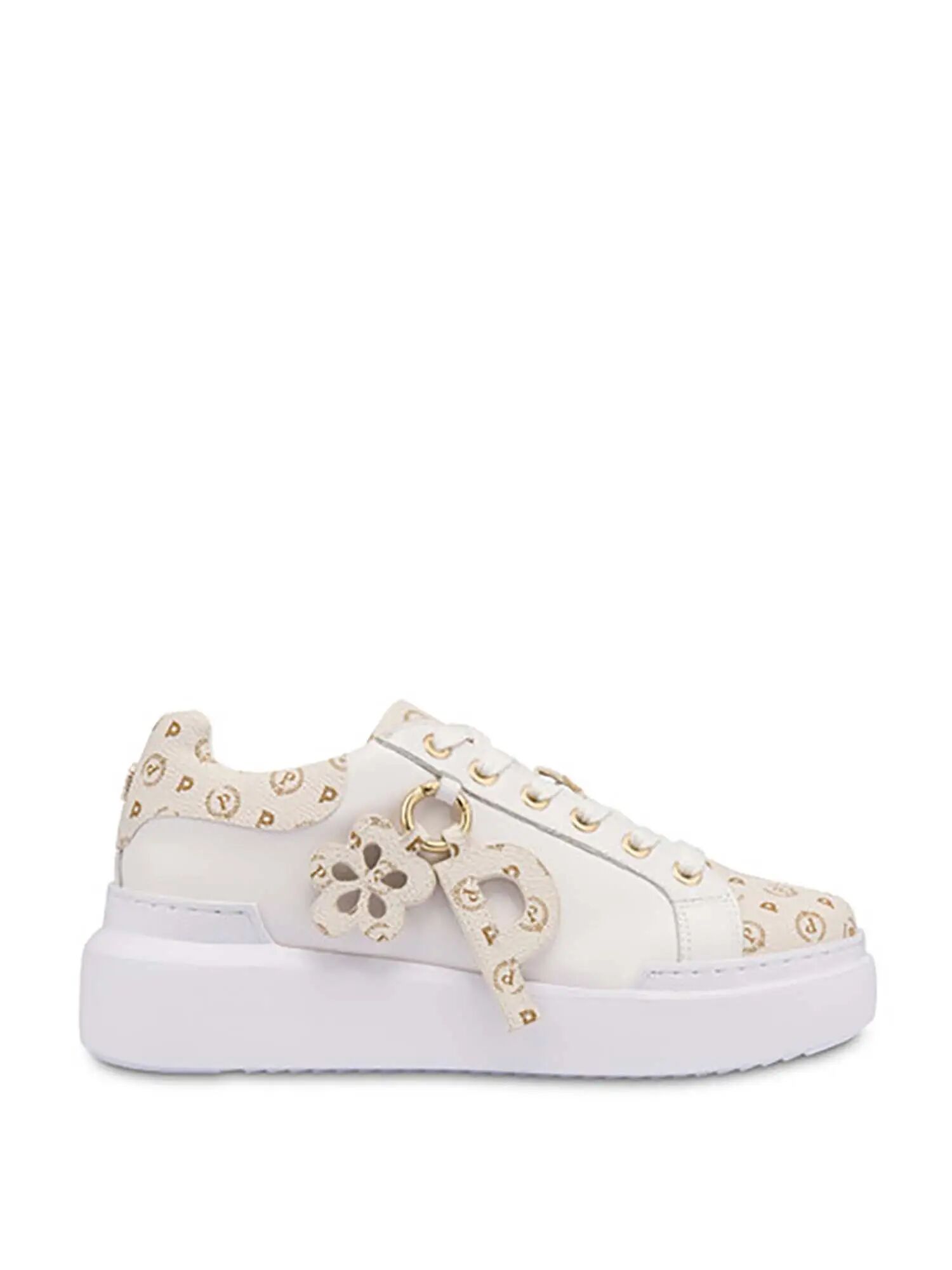 Pollini Sneakers Bianche Donna AVORIO/BIANCO 36