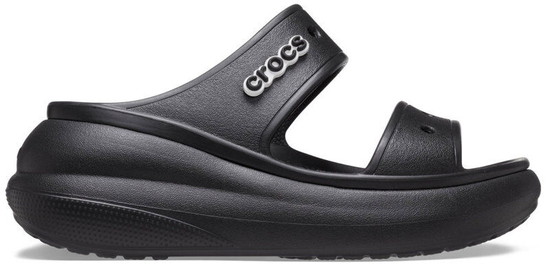 Crocs Classic Crush Sandal W - ciabatte - donna Black 8 US