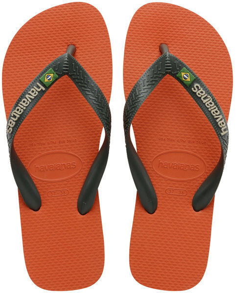 Havaianas Brasil Logo - infradito - uomo Orange 39/40