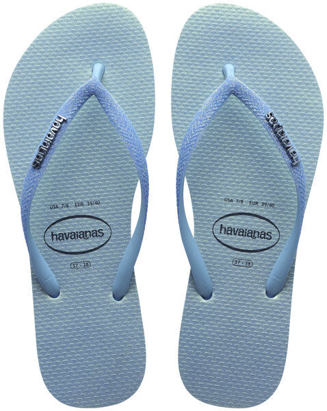 Havaianas Slim Glitter Iridescent - infradito - donna Light Blue 37/38 BR