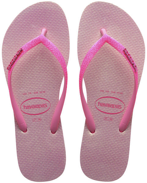 Havaianas Slim Glitter Iridescent - infradito - donna Pink 39/40 BR
