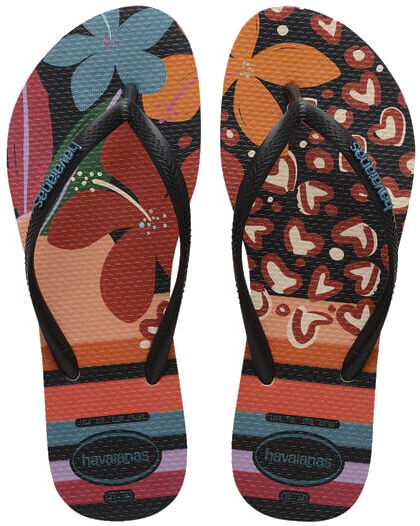 Havaianas Slim Patchwork - infradito - donna Red/Orange 39/40 BR