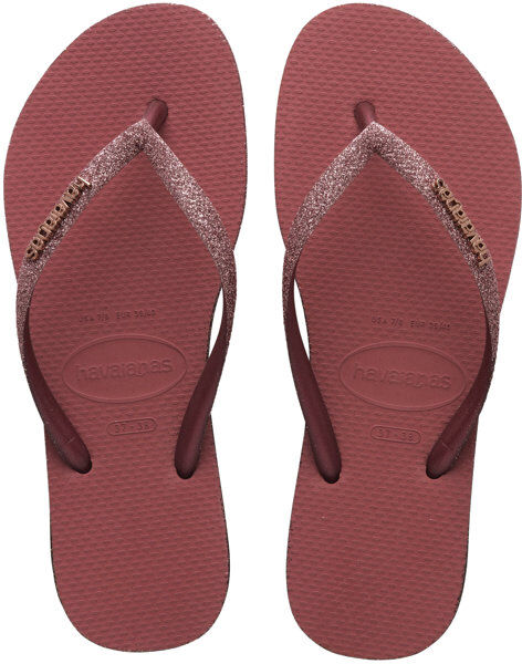 Havaianas Slim Sparkle II - infradito - donna Red 41/42 BR