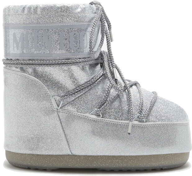 Moon Boot Icon Low Glitter W - doposci - donna Grey 39/41