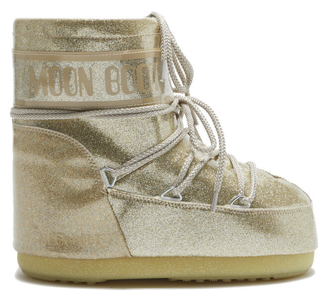 Moon Boot Icon Low Glitter W - doposci - donna Yellow 39/41