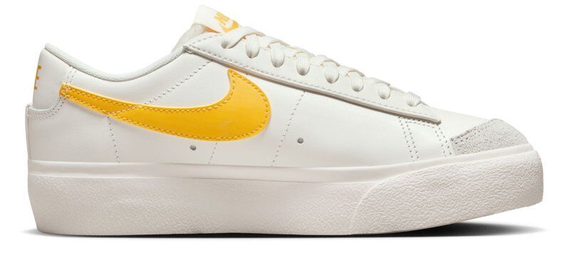 Nike Blazer Low Platform - sneakers - donna White/Yellow 7,5 US