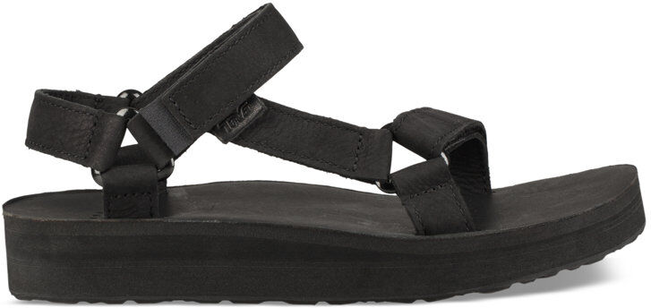 Teva W Midform Universal Leather - sandali - donna Black 9 US