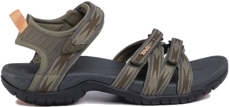 Teva W Tirra - sandali - donna Dark Green/Orange 5 US