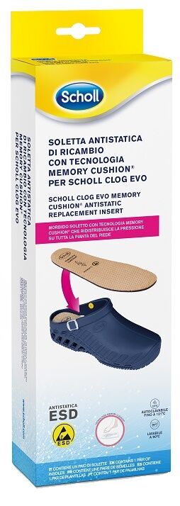 Scholl Clog Evo Soletta A-Static40/41