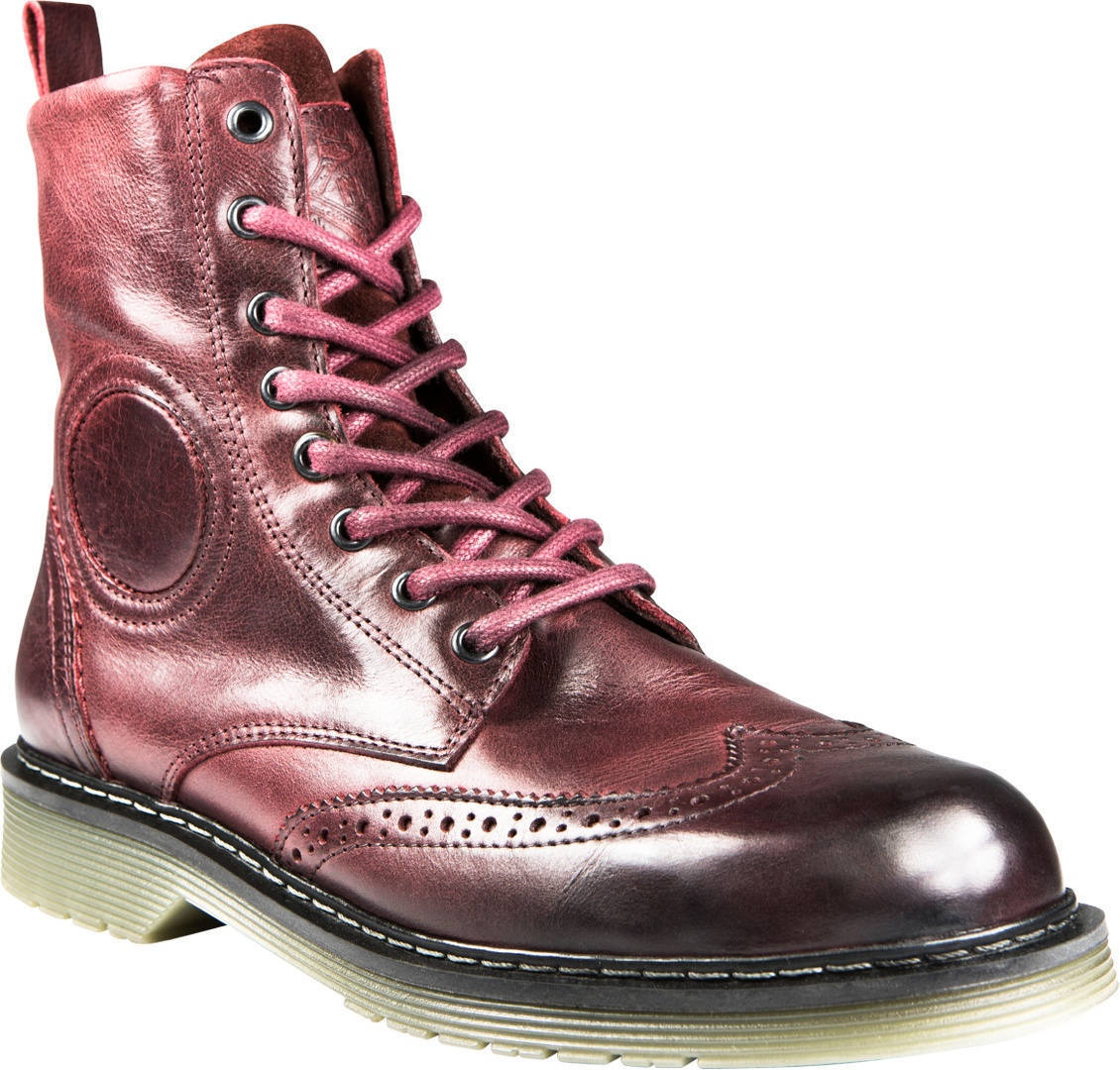 John Doe Sixty Budapest XTM Signore Moto Scarpe Rosso Porpora 37