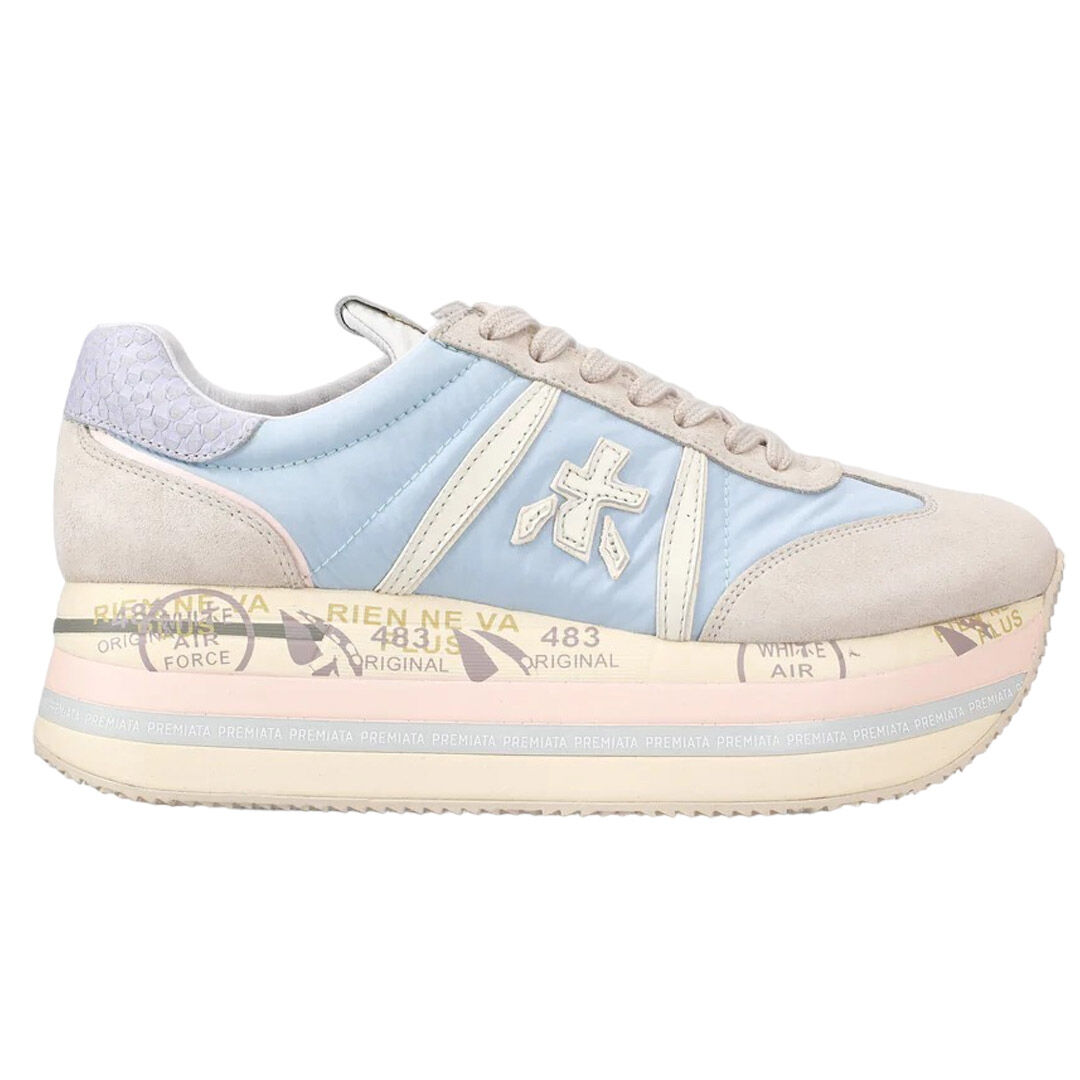 Premiata SNEAKERS BETH 6678 donna celeste BETH 6678 39