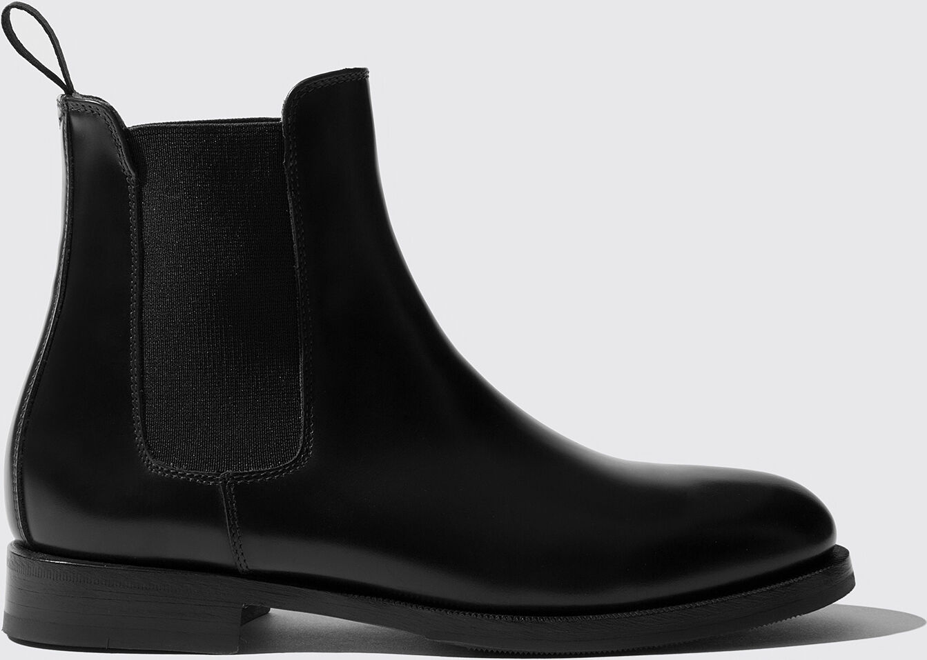 Scarosso Elena - Donna Chelsea Boots Nero - Vitello 42