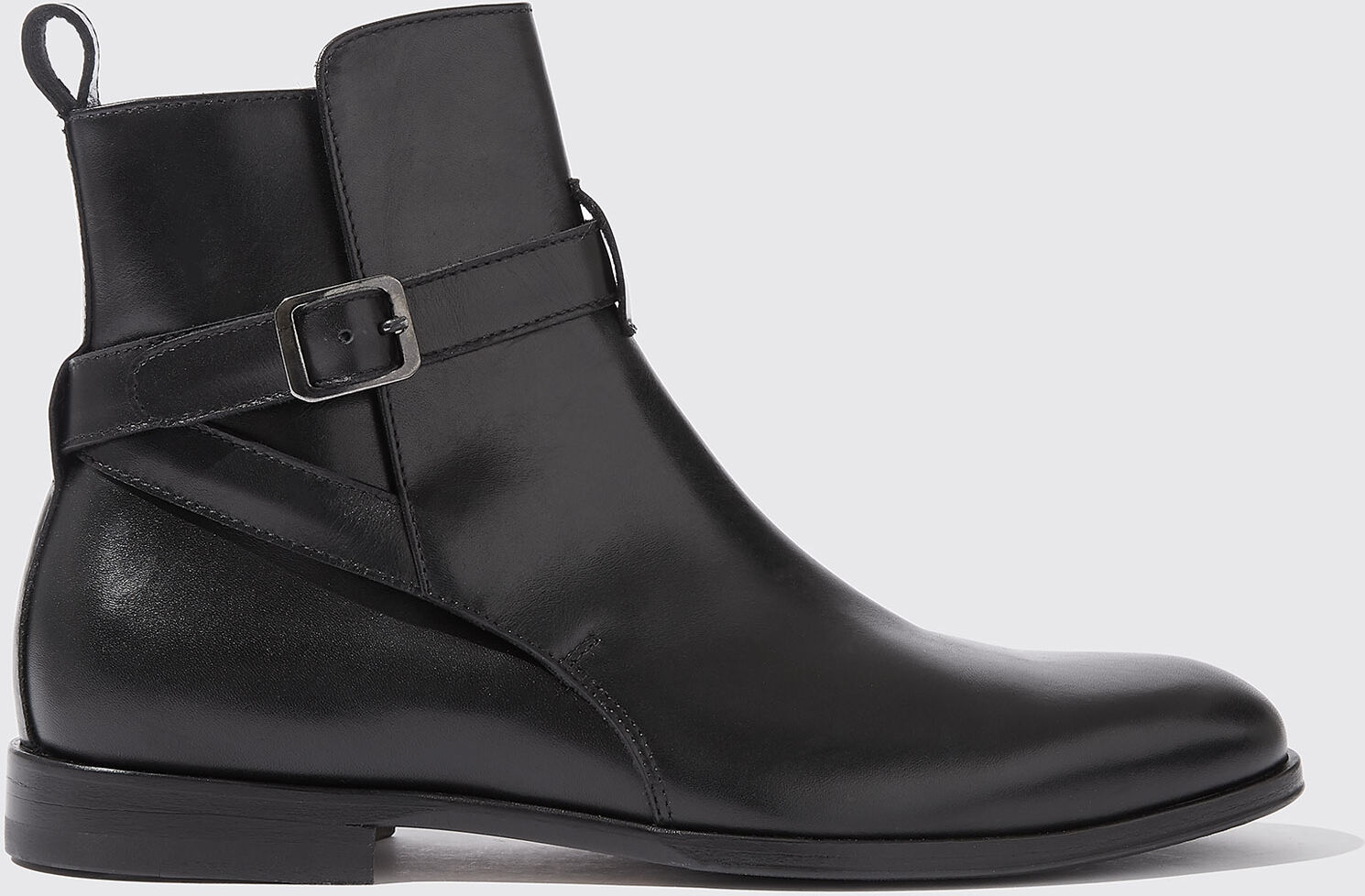 Scarosso Lara Nera - Donna Jodhpur Boots Nero - Vitello 37