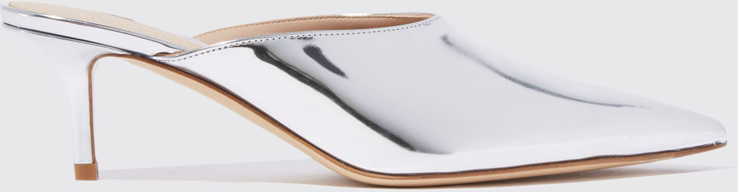 Scarosso Laura Silver - Donna Mules Silver - Laminated 39