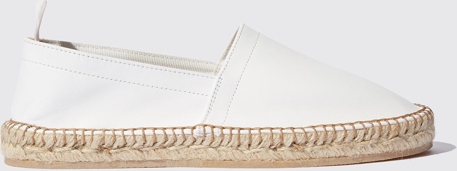 Scarosso Lola White - Donna Espadrillas Bianco - Vitello 40