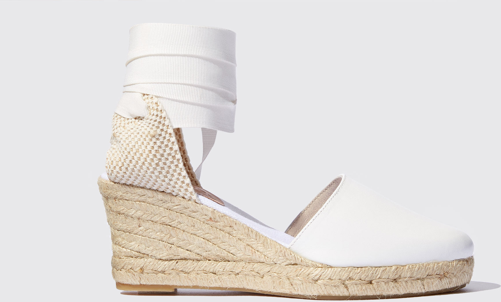 Scarosso Paloma White - Donna Espadrillas Bianco - Vitello 35