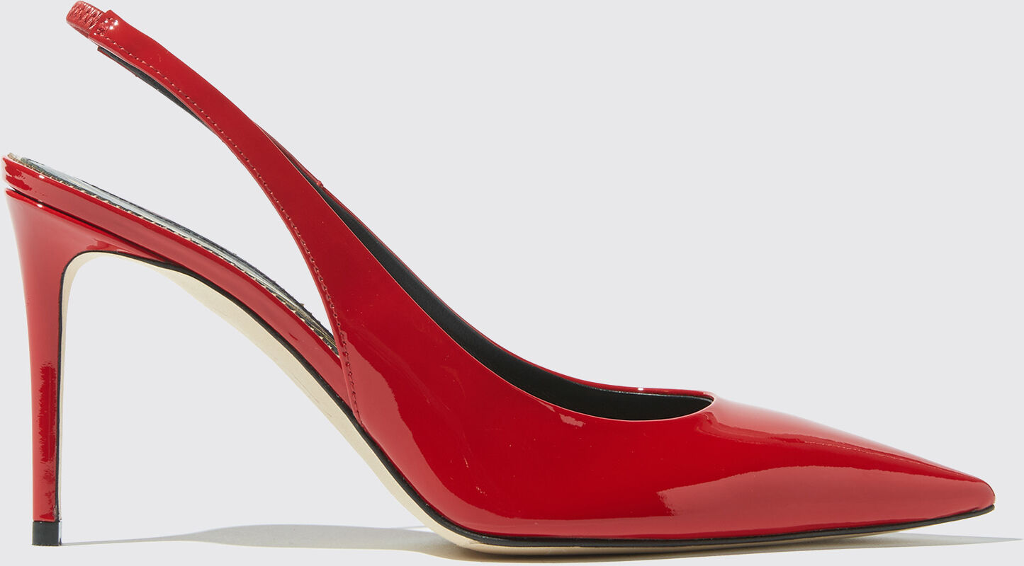 Scarosso Sutton Red Patent - Donna Décolleté Rosso - Vernice 38,5