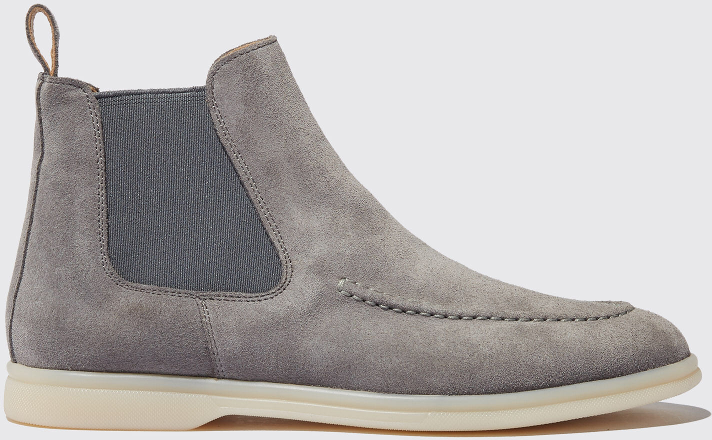 Scarosso Eugenia Grigia Scamosciata - Donna Chelsea Boots Grey - Suede Leather 38,5