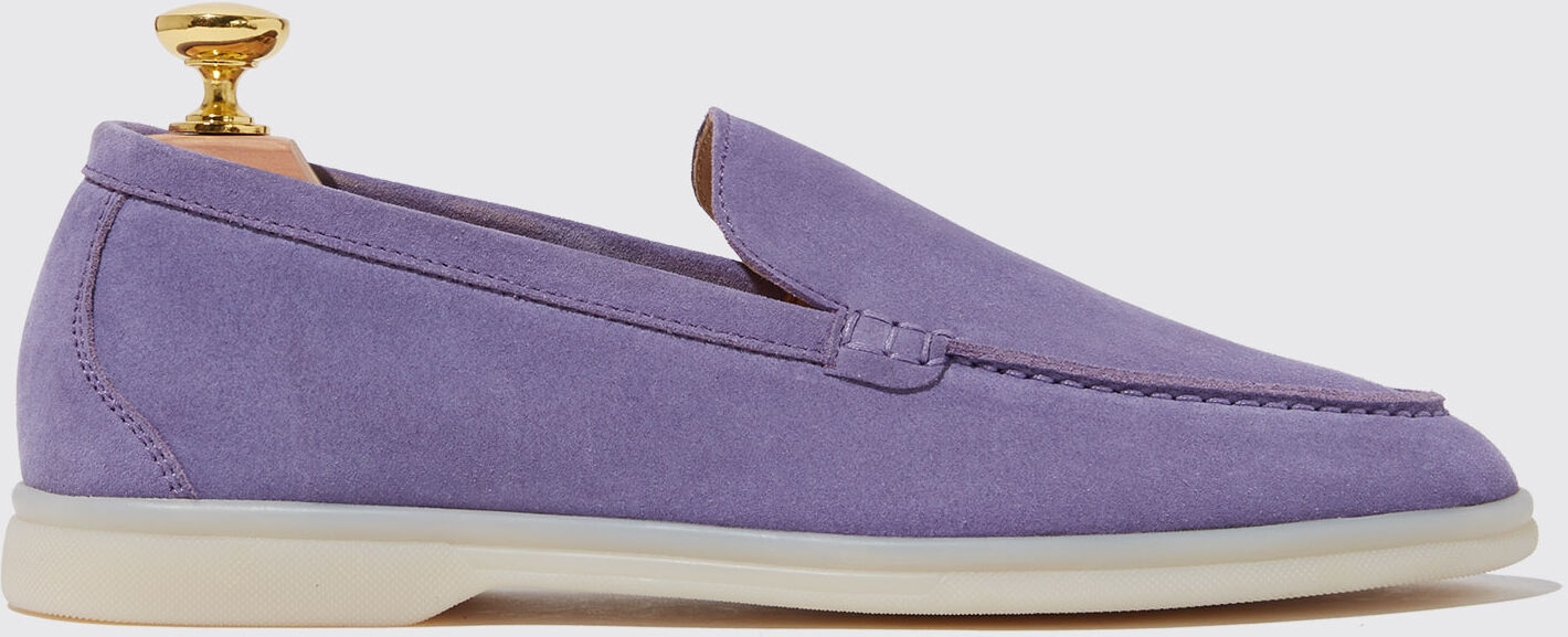 Scarosso Ludovica Viola Scamosciata - Donna Mocassini Violet - Suede 39,5