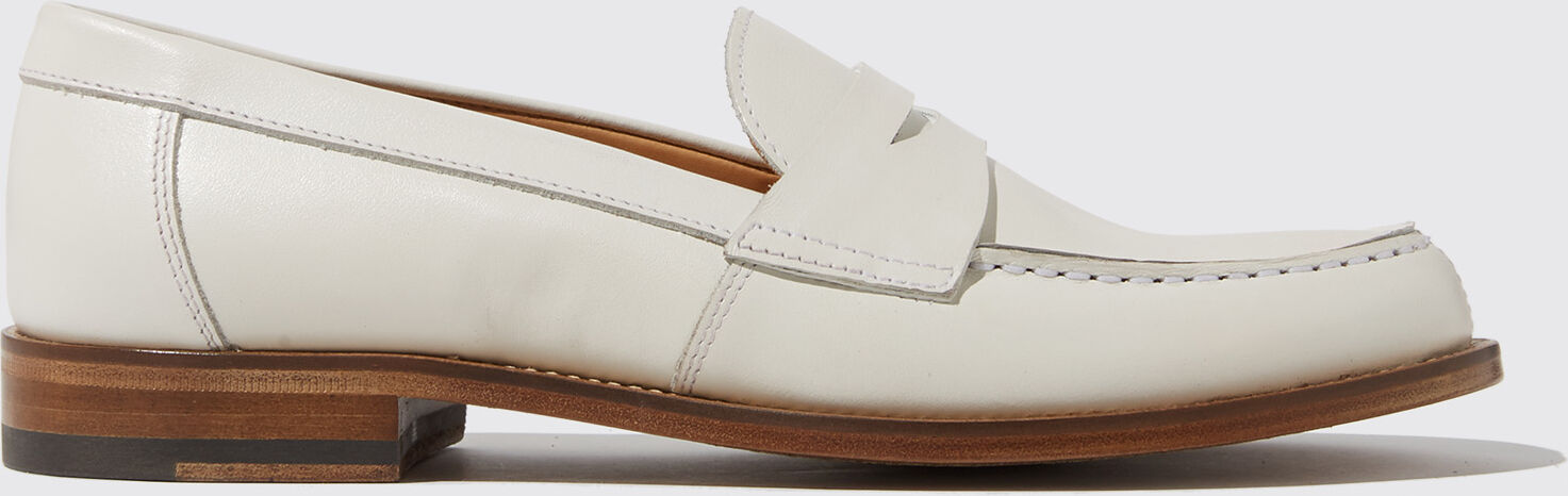 Scarosso Harper White - Donna Mocassini White - Calf Leather 40