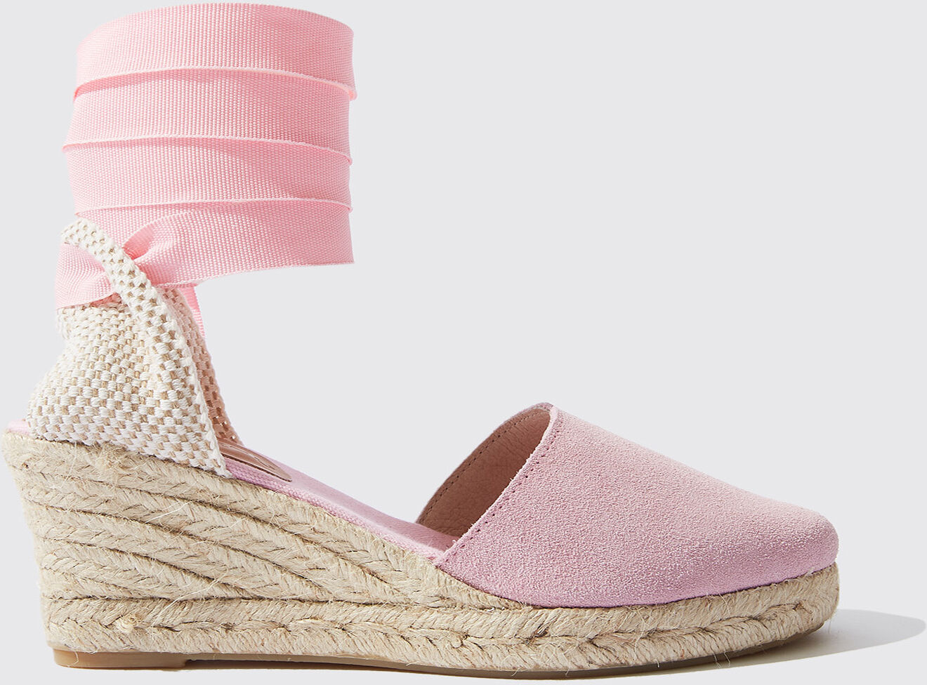 Scarosso Paloma Pink Suede - Donna Espadrillas Rosa- Camoscio 39