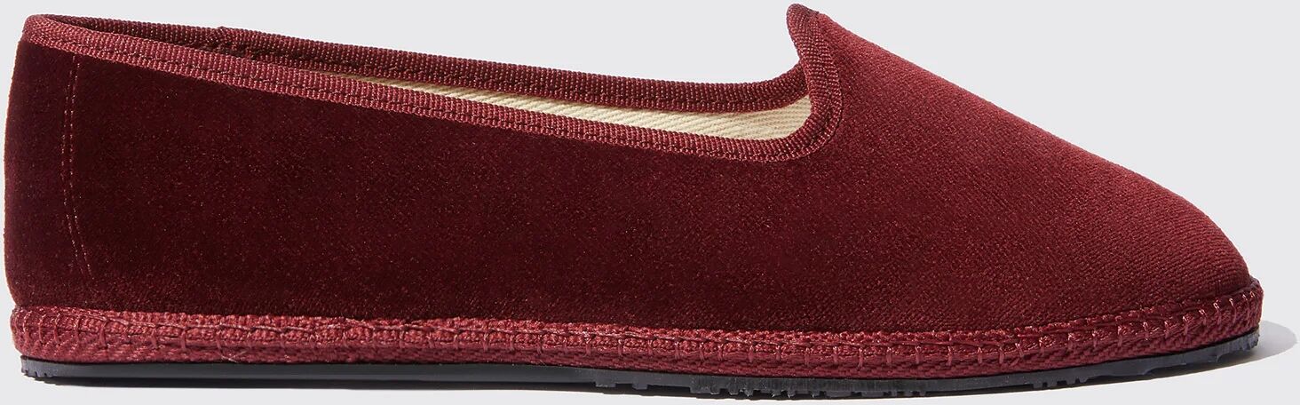 Scarosso Valentina Bordeaux Velluto - Donna Slippers Bordeaux - Velluto 42