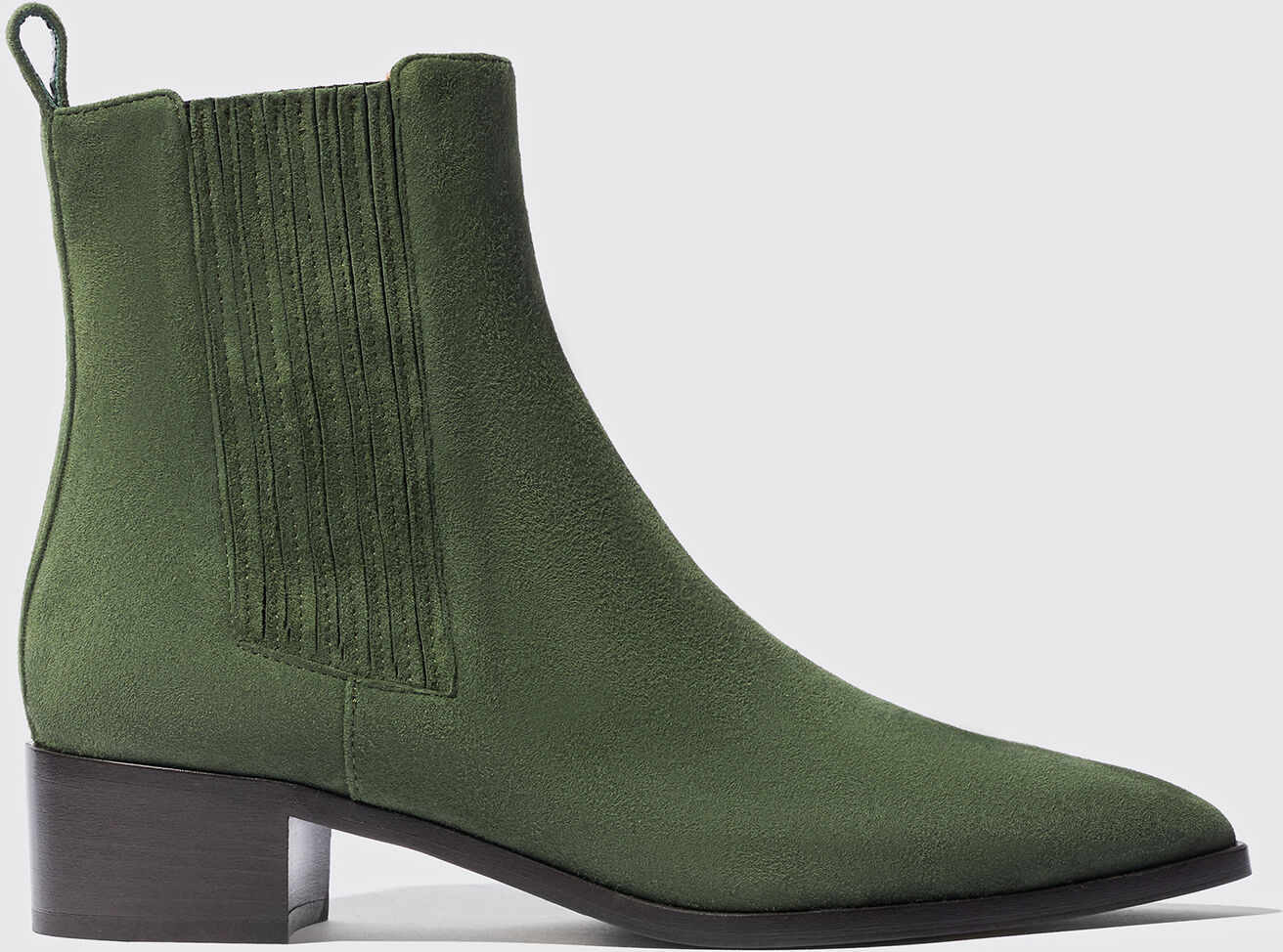 Scarosso Olivia Green Suede - Donna Stivali Green - Suede 36