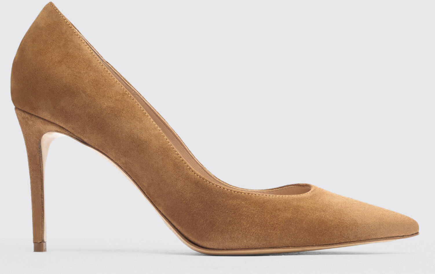 Scarosso Greta Tan Suede  - Donna Décolleté Tan - Suede 42