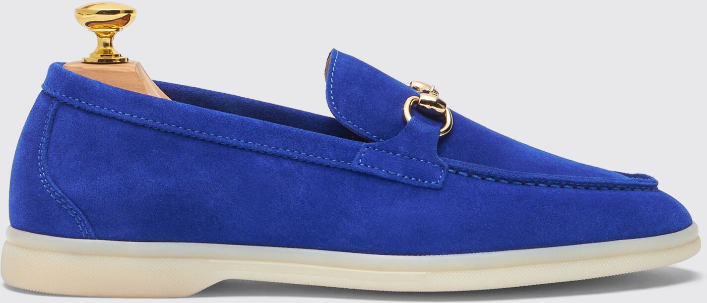 Scarosso Lilia Electric Blue Suede - Donna Mocassini Electric Blue - Suede  41